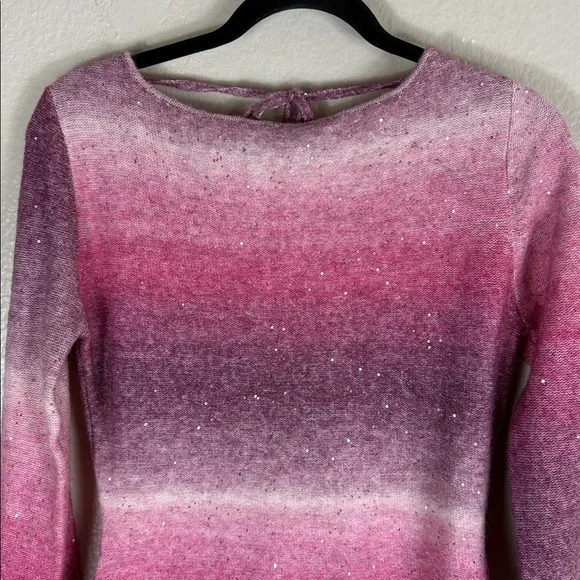 NWOT Lovers and Friends Julie Ombre Sequin Mini Dress in Pink Ombre - Picture 6 of 9